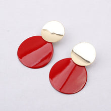 Load image into Gallery viewer, Cute Simulation Red Cherry Sweet Resin Hot Sale Gold Color High Quality For Women Girl Student Fruit 1Pair Earring Gift