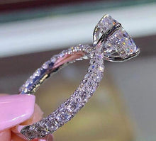 Load image into Gallery viewer, Hot Sale Rings For Women AAA White Zircon Cubic elegant rings Female Wedding jewerly New Trendy Crystal ring 6/7/8/9/10 Size