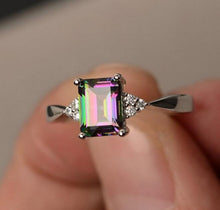 Load image into Gallery viewer, Hot Sale Rings For Women AAA White Zircon Cubic elegant rings Female Wedding jewerly New Trendy Crystal ring 6/7/8/9/10 Size