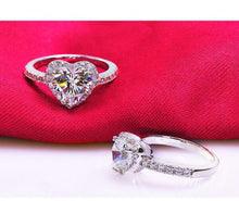 Load image into Gallery viewer, Hot Sale Rings For Women AAA White Zircon Cubic elegant rings Female Wedding jewerly New Trendy Crystal ring 6/7/8/9/10 Size