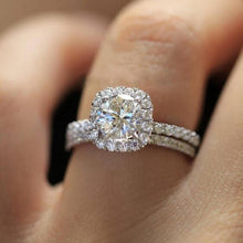 Load image into Gallery viewer, Hot Sale Rings For Women AAA White Zircon Cubic elegant rings Female Wedding jewerly New Trendy Crystal ring 6/7/8/9/10 Size