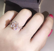 Load image into Gallery viewer, Hot Sale Rings For Women AAA White Zircon Cubic elegant rings Female Wedding jewerly New Trendy Crystal ring 6/7/8/9/10 Size