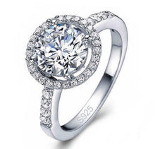 Load image into Gallery viewer, Hot Sale Rings For Women AAA White Zircon Cubic elegant rings Female Wedding jewerly New Trendy Crystal ring 6/7/8/9/10 Size