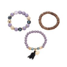 Load image into Gallery viewer, Yobest 6 Pcs/Set Bohemian Tassel Beads Charm Bracelets Set For Women Girls Fashion Pineapple Heart Geometric Bracelet Jewelry