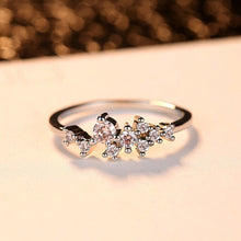 Load image into Gallery viewer, Rose Gold Zircon Ring Woman Magical Beautiful Accessories Engagement Ball Accessories Cubic Zirconia Jewelry Classic Fashion