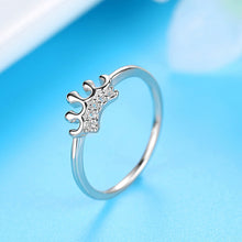 Load image into Gallery viewer, Rose Gold Zircon Ring Woman Magical Beautiful Accessories Engagement Ball Accessories Cubic Zirconia Jewelry Classic Fashion