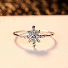 Load image into Gallery viewer, Rose Gold Zircon Ring Woman Magical Beautiful Accessories Engagement Ball Accessories Cubic Zirconia Jewelry Classic Fashion