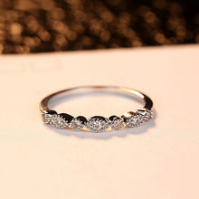 Load image into Gallery viewer, Rose Gold Zircon Ring Woman Magical Beautiful Accessories Engagement Ball Accessories Cubic Zirconia Jewelry Classic Fashion