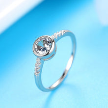 Load image into Gallery viewer, Rose Gold Zircon Ring Woman Magical Beautiful Accessories Engagement Ball Accessories Cubic Zirconia Jewelry Classic Fashion