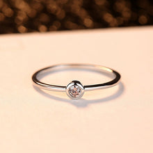 Load image into Gallery viewer, Rose Gold Zircon Ring Woman Magical Beautiful Accessories Engagement Ball Accessories Cubic Zirconia Jewelry Classic Fashion