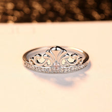 Load image into Gallery viewer, Rose Gold Zircon Ring Woman Magical Beautiful Accessories Engagement Ball Accessories Cubic Zirconia Jewelry Classic Fashion