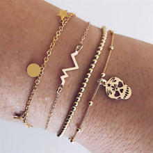 Load image into Gallery viewer, 30 Styles Mix Turtle Heart Pearl Wave LOVE Crystal Marble Charm Bracelets for Women Boho Tassel Bracelet Jewelry Wholesale