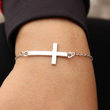 Load image into Gallery viewer, Personality Simple Design Charm Bracelet Heart Shape Bracelet For Women Girls Korean Sweet Cute Jewelry pulseras mujer moda 2019