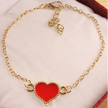Load image into Gallery viewer, Personality Simple Design Charm Bracelet Heart Shape Bracelet For Women Girls Korean Sweet Cute Jewelry pulseras mujer moda 2019