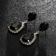 Load image into Gallery viewer, YFJEWE Bride Earrings Cosmetic Geo ZhaoHao Popular Rhinestone Crystal Drop Earring For Wedding Dress Fashion Baldpates  #E043