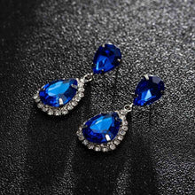 Load image into Gallery viewer, YFJEWE Bride Earrings Cosmetic Geo ZhaoHao Popular Rhinestone Crystal Drop Earring For Wedding Dress Fashion Baldpates  #E043