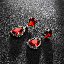 Load image into Gallery viewer, YFJEWE Bride Earrings Cosmetic Geo ZhaoHao Popular Rhinestone Crystal Drop Earring For Wedding Dress Fashion Baldpates  #E043