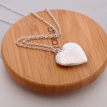 Load image into Gallery viewer, crystal Medal Original Handmade Simple Six-color DIY Love Metal Carving Necklace Retro secret Pendant Photo Frame Custom Jewelry