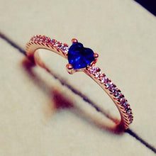 Load image into Gallery viewer, Fashion Delicate Princess Heart Shaped Ring For Woman Personality Jewelry Wedding Engagement Gifts